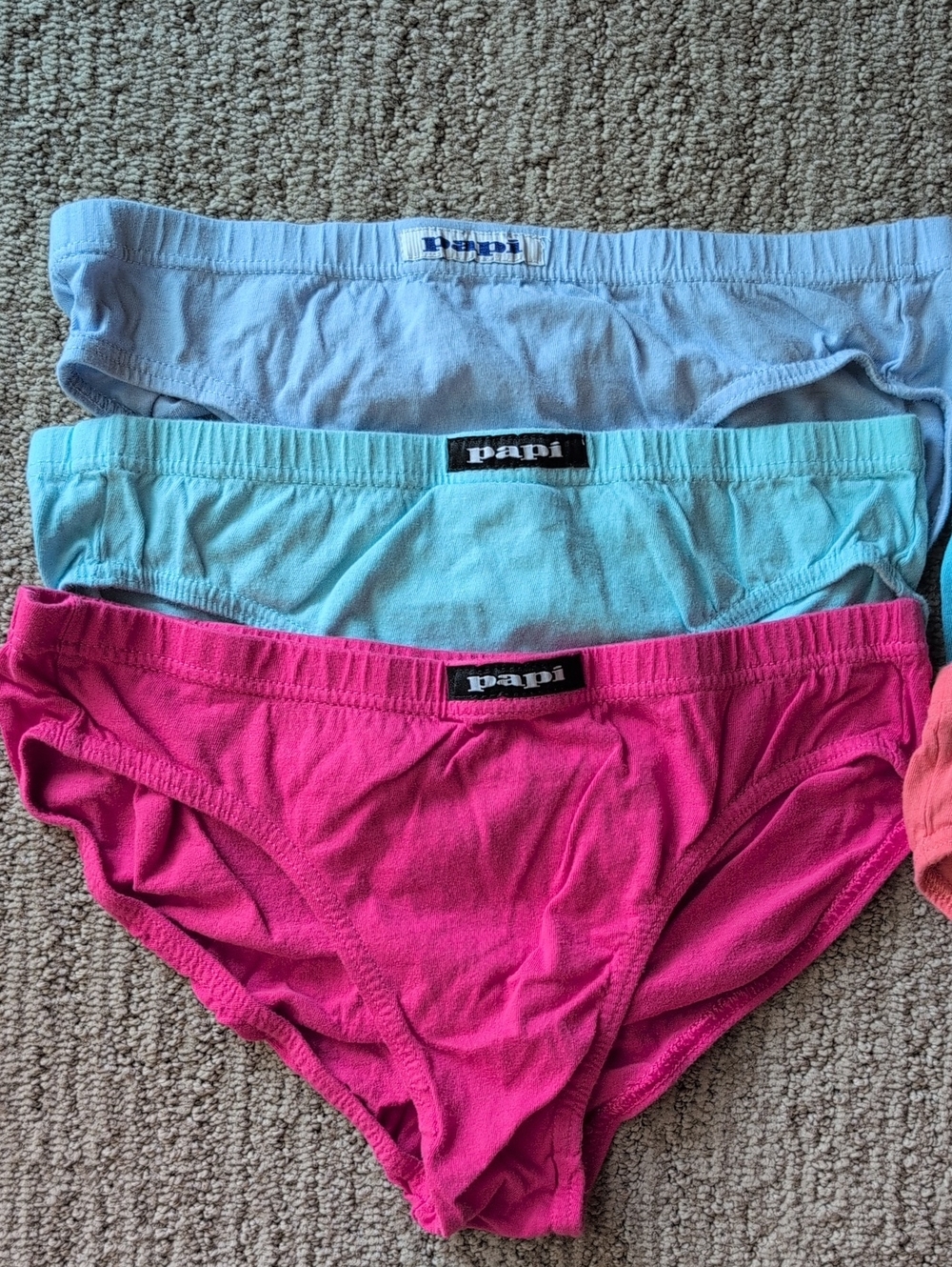 Brand new. Wrong size. Papi Bikini Briefs 6-pack - Picture 3 of 7